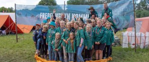 Peter Laigaard besøgte Spejdernes Lejr på Sjælland