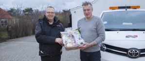 Per Nielsen blev Fjernvarmeforbruger nr. 3.000 i Skagen