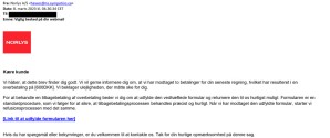 Fup-mails lokker med tilbagebetaling af regninger