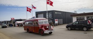 Bedford Bussen sat på ufrivillig pause