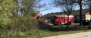 Dreng fanget i træ