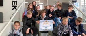 Lokale skoleelever var på Kulturcykeltur i Skagen