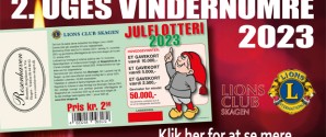 Lions julelotteri: Se denne uges vindernumre her