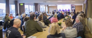 Ca. 100 mødte op til debataften