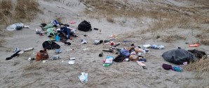 Sønderstrand brugt til losseplads