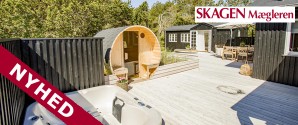 Drømmesommerhus med unik naturgrund og lækkert anneks