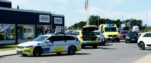 Færdselsuheld på Kattegatvej