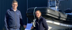 Ny bådtrailer og dykkerhold hos Skawdyk
