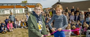 Ny venskabsbænk skal styrke fællesskabet på Skagen Skole
