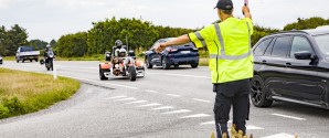Færdselsstyrelsen er i Skagen