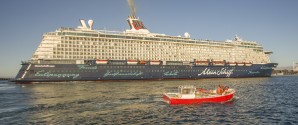 Mein Schiff 4 er anløbet Skagen – sæsonens eneste besøg