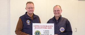 Lions Julelotteri: Vindernumre den 24. december
