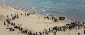 Historiens vingesus blæste ind over Sønderstrand
