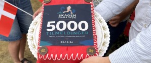 Rekord blev fejret med kage