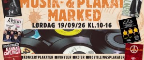 Musik- og plakatmarked på Kappelborg