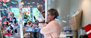 Reception for Amy