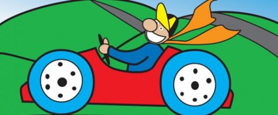 Oles Nye Autobil for de helt små