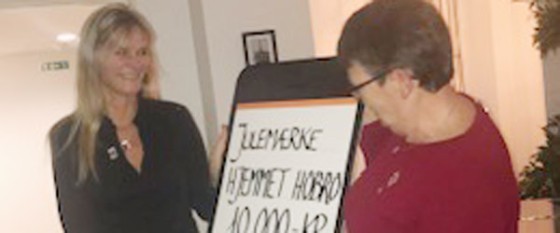 Donation fra Lions Skagen- Anna Ancher til Julemærkehjemmet i Hobro