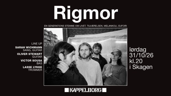 Rigmor indtager Kappelborg med anmelderrost indiepop
