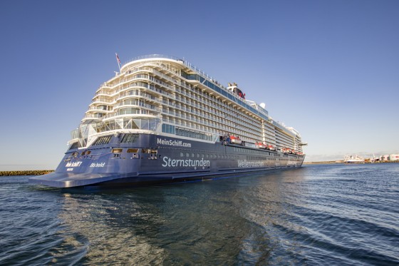 Mein Schiff 7 bringer næsten 3.000 krydstogtgæster til Skagen