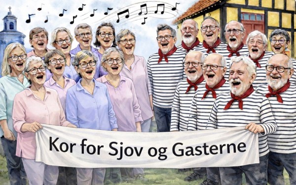 Sangglæde og fællesskab fylder Kappelborg til gratis korkoncert