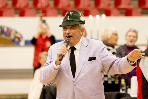 Johnny Reimar henrykkede i Skagen Hallen