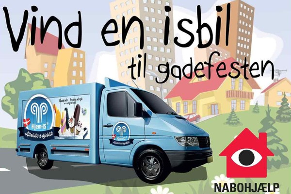 Konkurrence: Hold øje med huset og vind is til alle naboerne