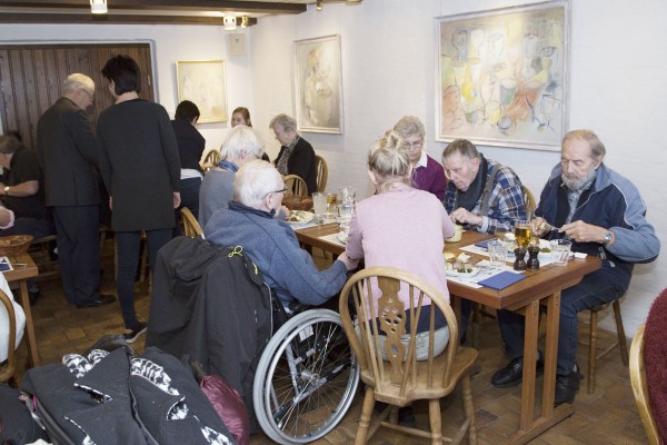 FF inviterede til julefrokost på Pakhuset