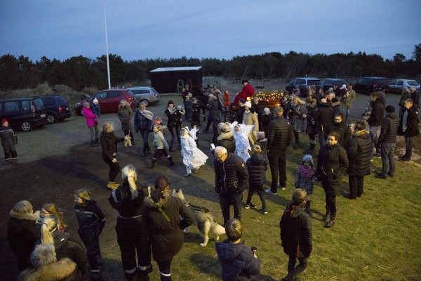 Rideklubben bød indenfor