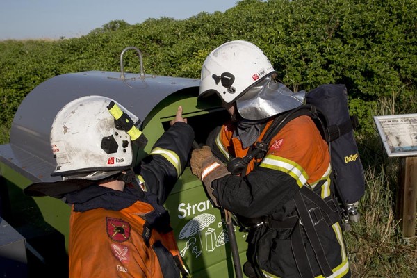 Tåbe skyld i brand
