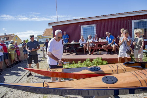 Kajakdåb i Skagen Havkajakklub