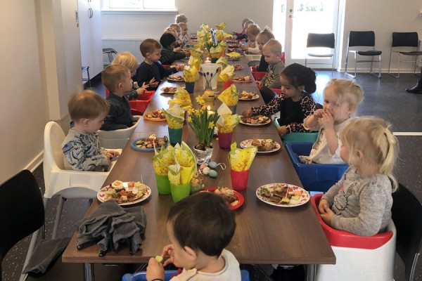 Påskefest i dagplejen