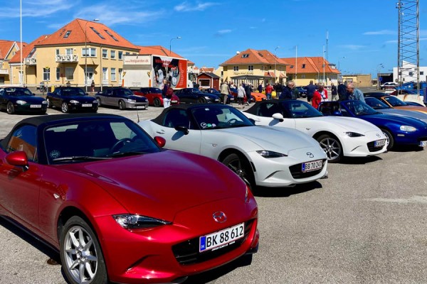 Så er der kun en ledig plads på MAZDA – MX-5 klubbens Skagenstur