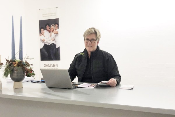 Omkring 100 gæster kom til reception