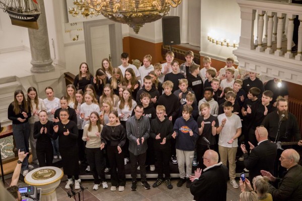Et brag af en gospelgudstjeneste