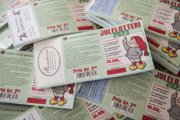 Lions julelotteri – Den endelige gevinstliste finder du her