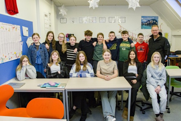 7Y på Skagen Skole har solgt 23.000 lodsedler