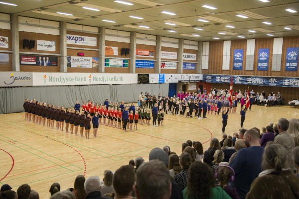 Se masser af billeder fra Gymnastik opvisningen