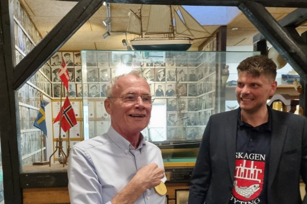 Skagens nye hæderspris til Kurt Kirkedal