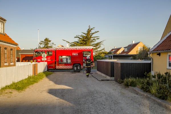 Udrykning til mindre brand i Gl. Skagen
