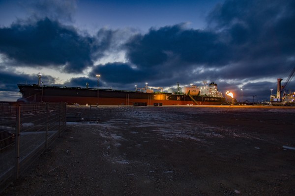 Endnu en LNG operation på havnen