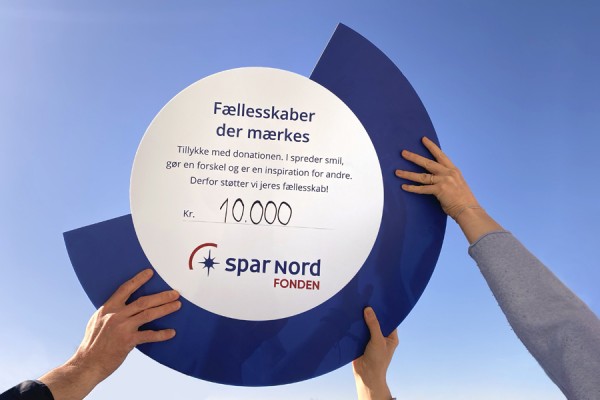 20 foreninger i Frederikshavn og omegn får støtte af Spar Nord Fonden