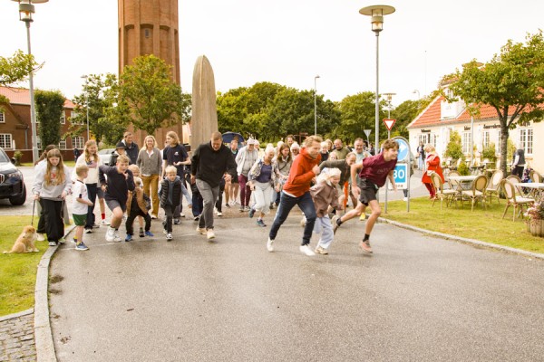 Der blev løbet for et godt formål