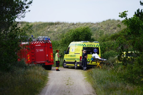 14 årig pige faldet på Råbjerg Mile