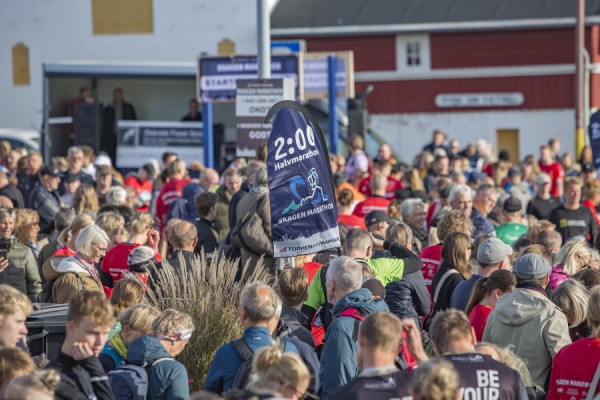 Skagen Marathon udskydes tre timer
