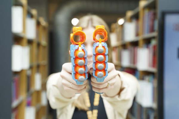 Børnebiblioteket i marts