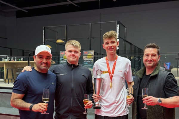 Malthe Nielsen og Emil Lilleøre fra Skagen/Frederikshavn Padel vinder DM-guld
