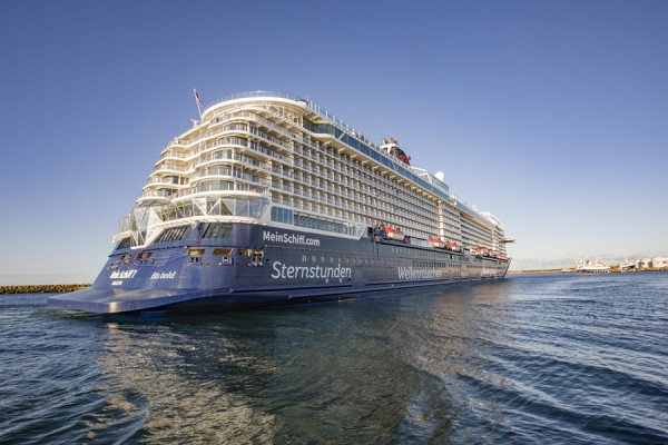 Mein Schiff 7 bringer næsten 3.000 krydstogtgæster til Skagen
