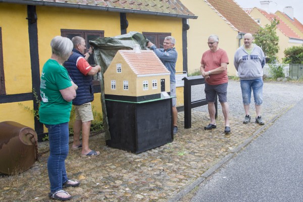 Skagen Minibys første hus er færdigt