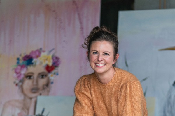 Fra barndomsvejen i Hovborg til Galleri Molevit
